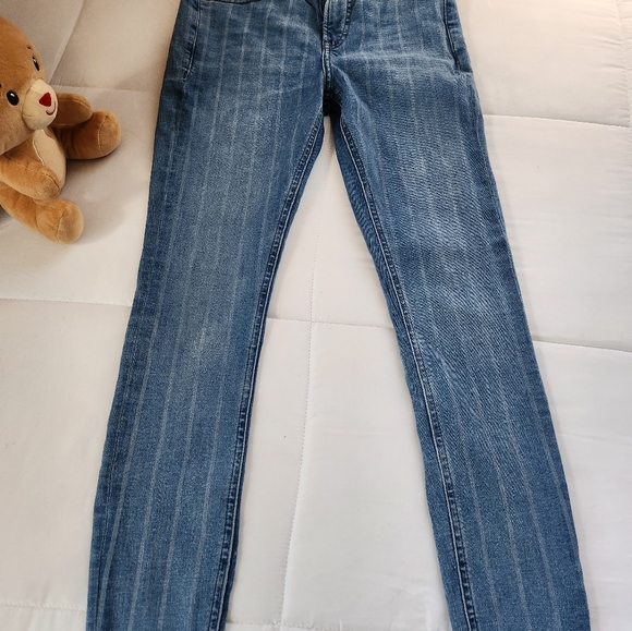 Express high rise striped women jeans (2R) - Picture 3 of 5